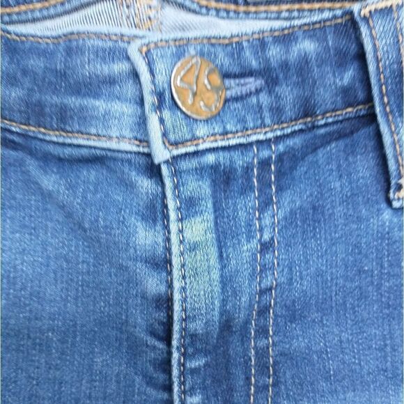 AG Adriano Goldschmied The Stilt Cigarette Roll-up Distressed Jeans, Siz… - Picture 7 of 15